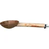 Trixie Zitstok Met Kokosnoot Voerbak - Vogelverblijven-Toebehoren - 25 cm