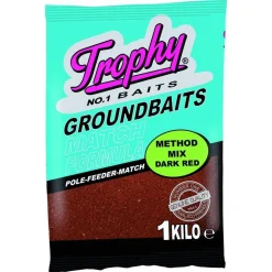 Trophy Baits Meth.Mix Fish Meal - Baits - 1 kg Brown/Black
