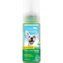 Tropiclean Fresh Breath Oral Care Foam - Gebitsverzorging - Mint 133 ml Foam