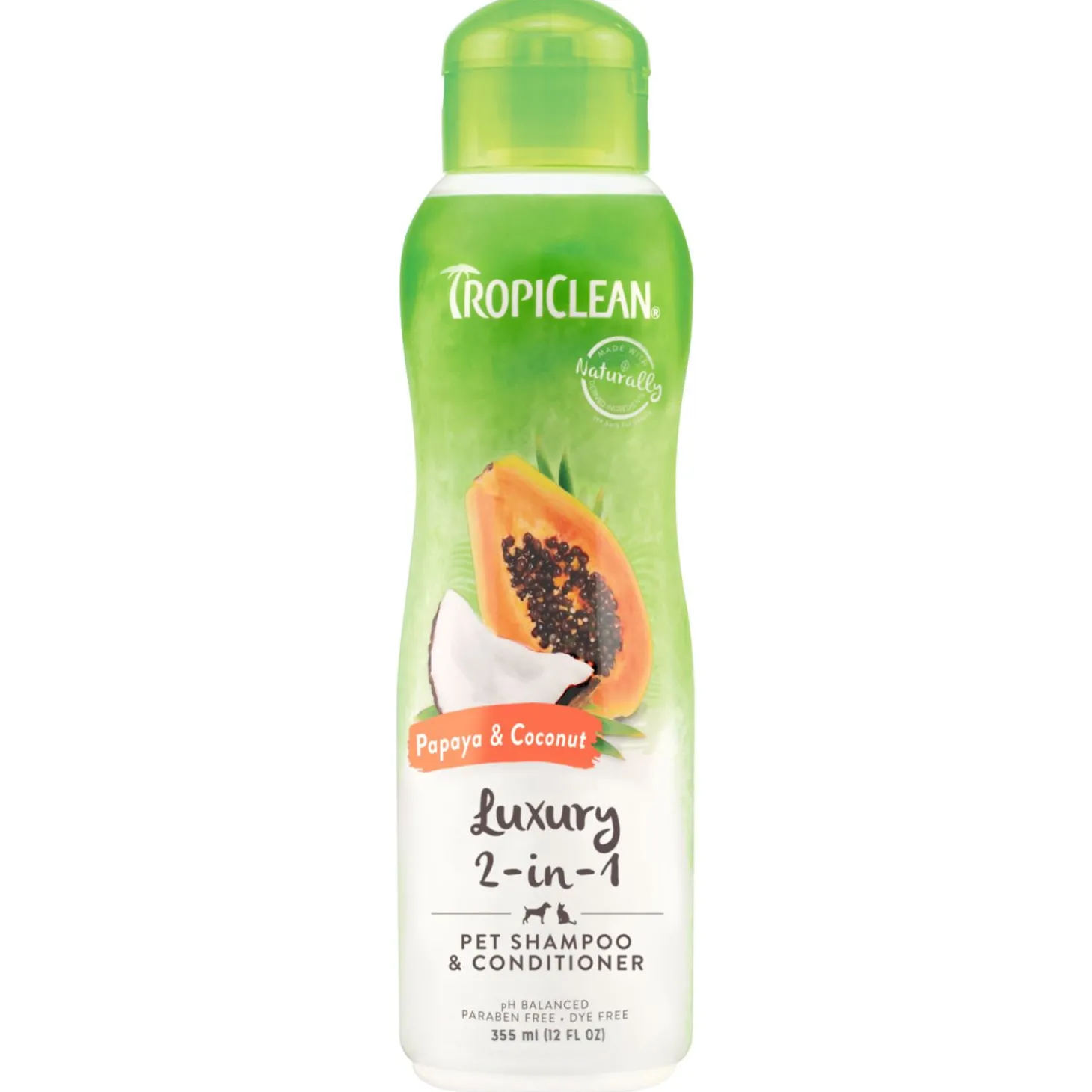 Tropiclean Luxury Shampoo 2 In 1 - Hondenvachtverzorging - 355 ml