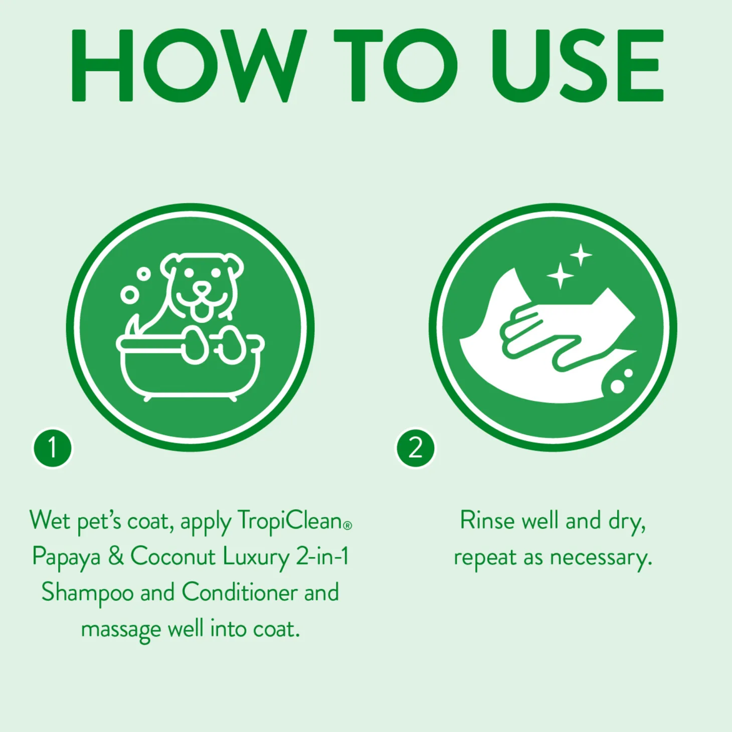 Tropiclean Luxury Shampoo 2 In 1 - Hondenvachtverzorging - 355 ml