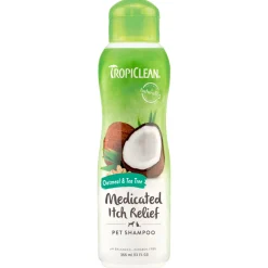Tropiclean Medicated Oatmeal Shampoo - Hondenvachtverzorging - 355 ml