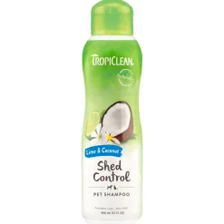Tropiclean Shed Control Shampoo Lime&Coconut - Hondenvachtverzorging - 355 ml