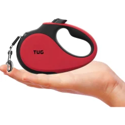 Tug Tug 360° Rollijn - Hondenriem - 3 m Rood Tot < 12 Kg Xs