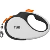 Tug Tug 360° Rollijn - Hondenriem - 3 m Wit Oranje Tot < 12 Kg Xs