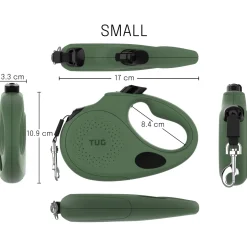 Tug Tug 360° Rollijn Met Dispenser - Hondenriem - 5 m Groen Tot < 16 Kg S