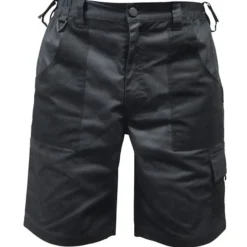 Tx Bridge Work Werkshort Donkergrijs&Zwart - Werkkleding