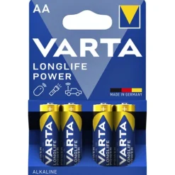 Varta Batterij High Energy Aa 4 Stuks - Batterijen -