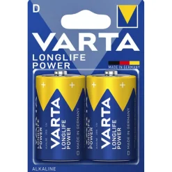 Varta Batterij High Energy D 2 Stuks - Batterijen -