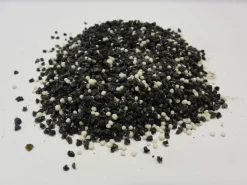 Vdl Aquariumgrind Hawai 1-2 Mm - Aquarium - Siergrind - 2.5 kg Zwart Wit