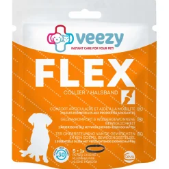 Veezy Flex Collar - Hondengewrichten - Zwart Small