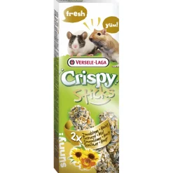 Versele-Laga Crispy Sticks Gerbil&Muis Zonnebloem - Knaagdiersnack - Natuur 2x55 g