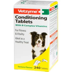 Vetzyme Biergist Conditioning Tablets - Voedingssupplement - Huid - Vacht - 500 tab