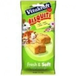 Vitakraft Bisquiti Sesam 4in1 Knaagdieren - Knaagdiersnack - Sesam 4 stuks