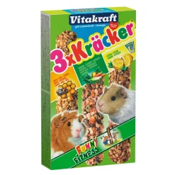 Vitakraft Cavia Kracker 3in1 - Knaagdiersnack