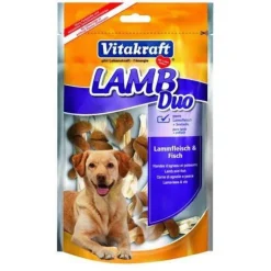 Vitakraft Duo Vleesstrips Msc - Hondensnacks - Lam Vis 80 g