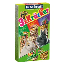 Vitakraft Konijn Kracker 3in1 - Konijnensnack