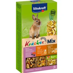 Vitakraft Konijn Kracker 3in1 - Konijnensnack