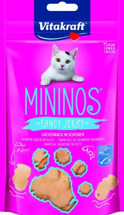 Vitakraft Mininos Fancy Jerky - Kattensnack - Zalm 40 g