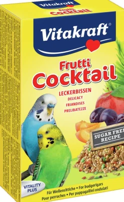 Vitakraft Parkiet Fruit-Cocktail - Vogelsnack - 200 g