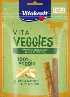 Vitakraft Veggies Sticks - Hondensnacks - Kaas 80 g