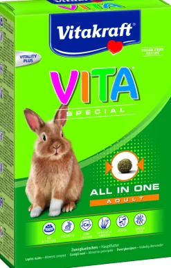 Vitakraft Vitaspecial Adult Dwergkonijn - Konijnenvoer - 600 g