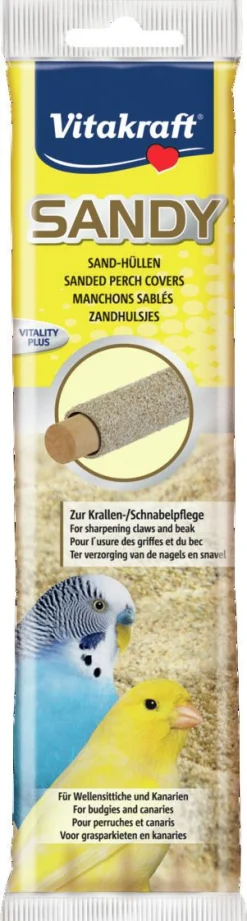 Vitakraft Zandhulsjes Sandy - Vogelverblijven - 4 stuks Small