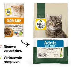 Vitalstyle Adult - Kattenbrokken - Zalm 1.5 kg