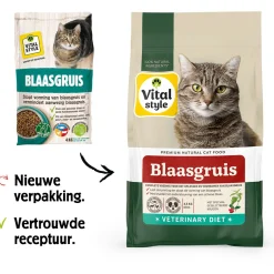 Vitalstyle Blaasgruis - Kattenbrokken - 1.5 kg