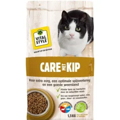 Vitalstyle Care - Kattenvoer - Kip 1.5 kg