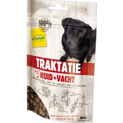 Vitalstyle Huid+vacht Traktatie - Hondensnacks - 80 g