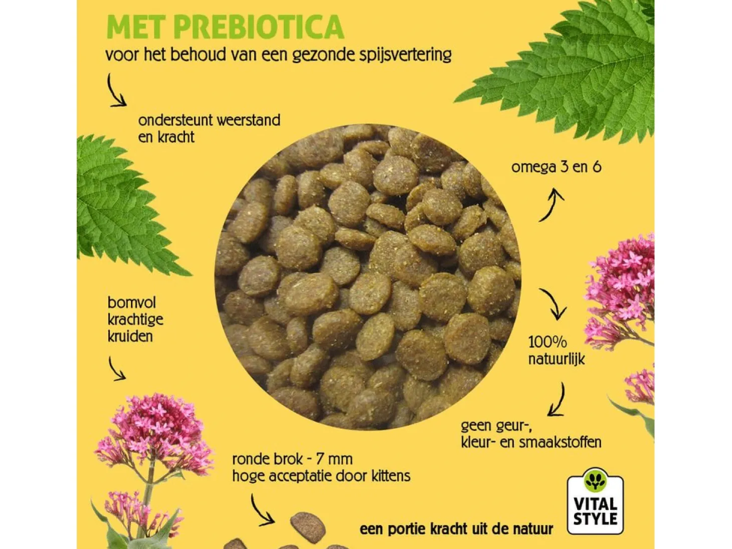 Vitalstyle Kitten - Kattenvoer - 1.5 kg