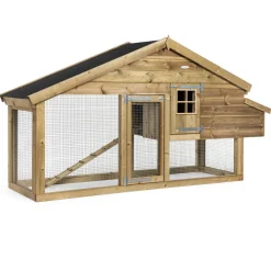 Voldux Dierenverblijf Romy Rechts - Dierenverblijf - 300x90x160 cm Natural