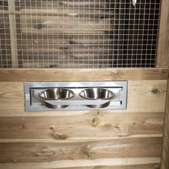 Voldux Volière R10 Rechts - Vogelverblijven - 391x200x190 cm Bruin