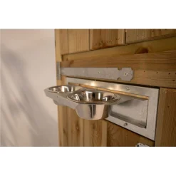 Voldux Volière S1  Deurtje Links - Vogelverblijven - 145x70x190 cm Naturel