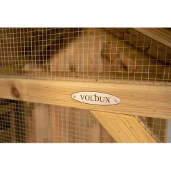 Voldux Volière S1  Deurtje Links - Vogelverblijven - 145x70x190 cm Naturel