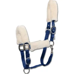 Waldhausen Halster Fluffy Blauw - Paardenhalster
