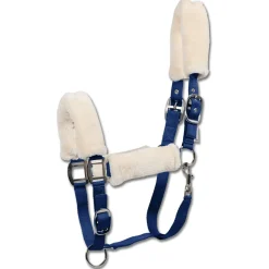 Waldhausen Halster Fluffy Blauw - Paardenhalster