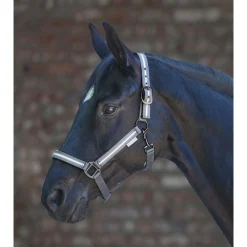 Waldhausen Halster Reflex Stripe Grijs - Paardenhalster