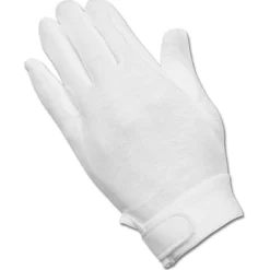 Waldhausen Handschoen Nop Wit - Ruiteraccessoires