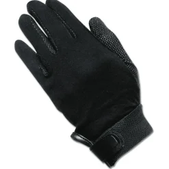 Waldhausen Handschoen Nop Zwart - Ruiteraccessoires