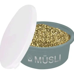 Waldhausen Muesli Schaal Met Deksel - Stalbenodigdheden - 5 l Groen