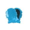 Waldhausen Poetshandschoen Met Borstel 2cm - Paardenverzorging - 18x12 cm Azure Met Borstel