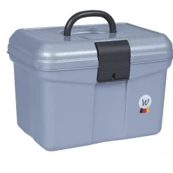 Waldhausen Poetskoffer - Paardenverzorging - 42x30x28 cm Zilvergrijs