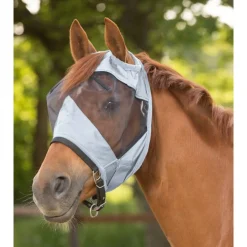Waldhausen Vliegenmasker Zonder Oren Zilvergrijs - Anti insect