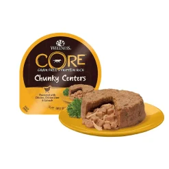 Wellness Core Chunky Centers Butcher Multi-Pack - Hondenvoer - Mix 4x170 g
