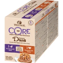 Wellness Core Duos Poultry Selection Multi-Pack - Kattenvoer - Mix 6x79 g