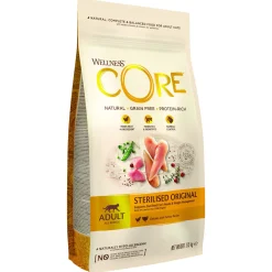 Wellness Core Grain Free Cat Sterilised Kip&Kalkoen - Kattenvoer