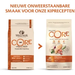 Wellness Core Grain Free Cat Original Kalkoen&Kip - Kattenvoer