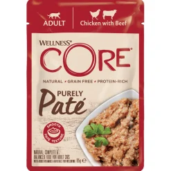 Wellness Core Purely Pate - Kattenvoer - Kip Rund 85 g